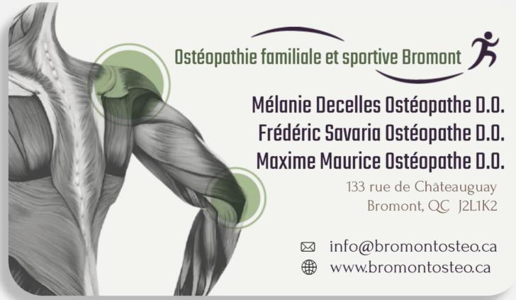 Ostéopathie Familiale Sportive Bromont