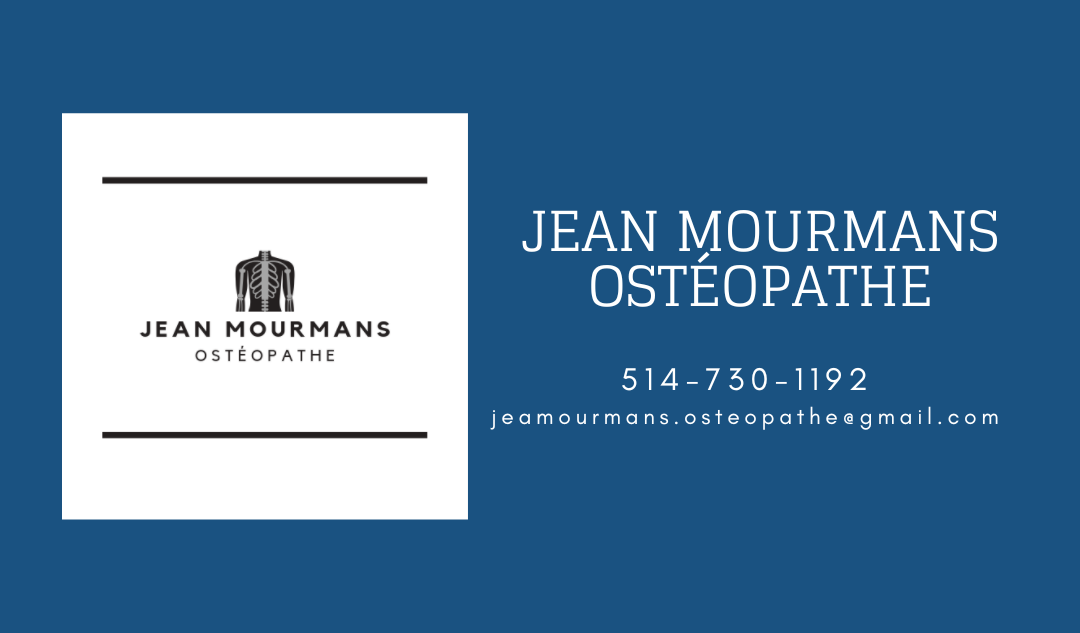 Jean Mourmans Ostéopathe