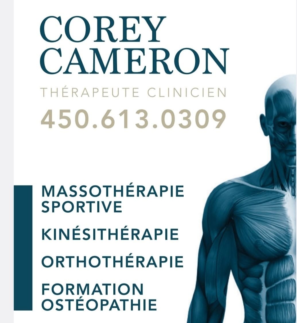 corey cameron masso-orthothérapie et ostéopathie