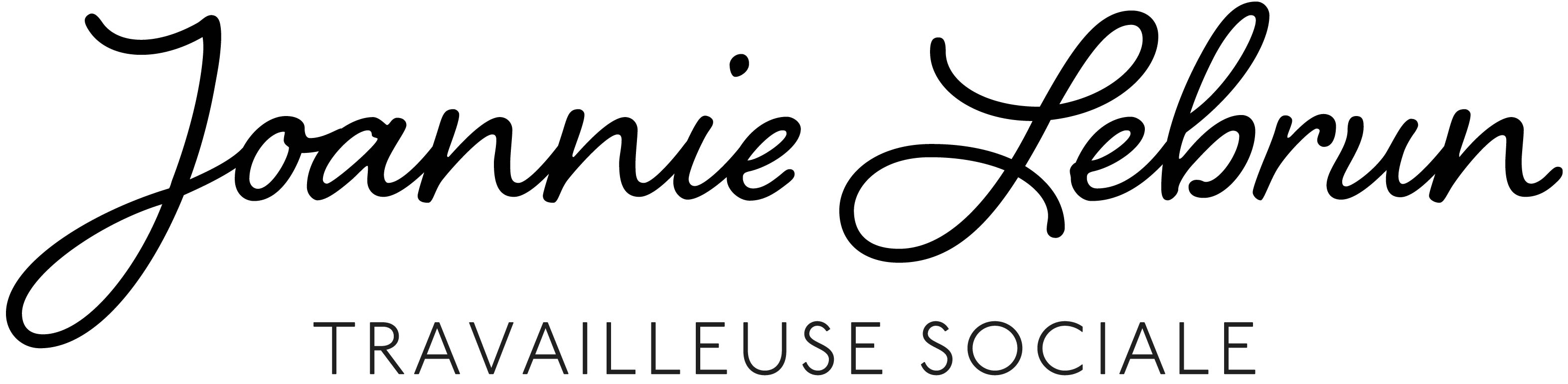 Joannie Lebrun, travailleuse sociale