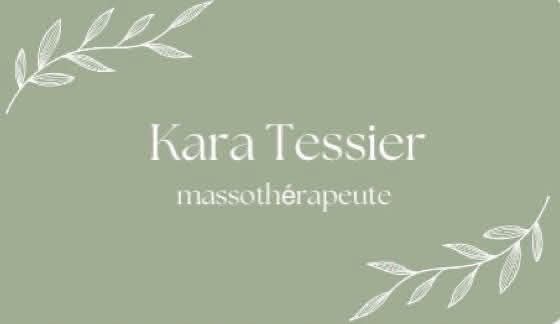 Massothérapie Kara Tessier