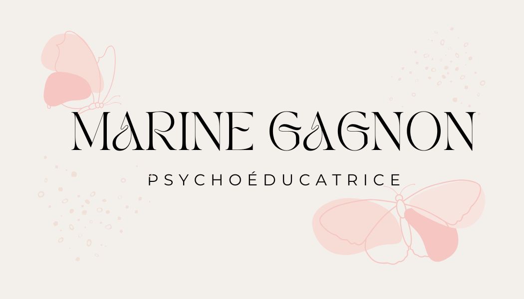 Marine Gagnon, psychoéducatrice