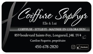 Coiffure Saphyr