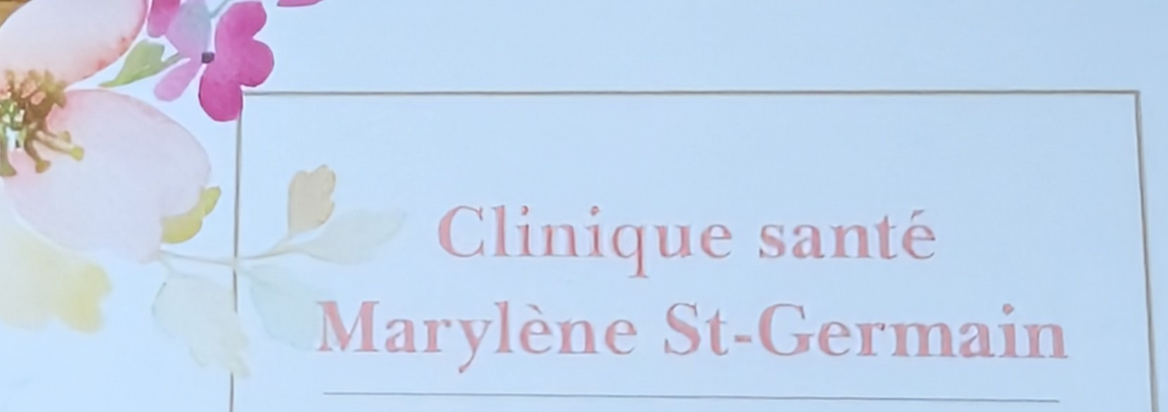Clinique santé Marylène St-Germain