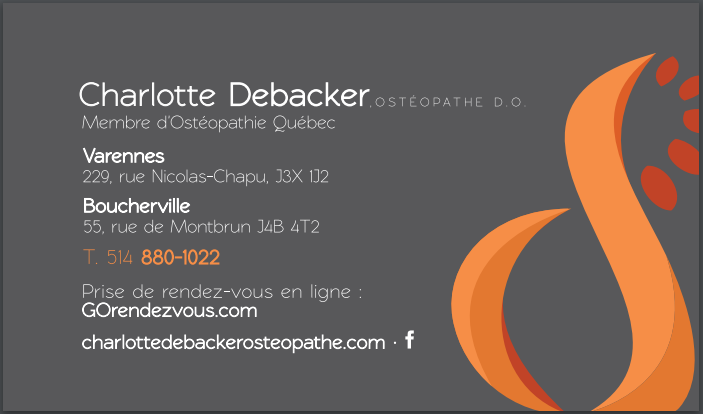 Charlotte Debacker Ostéopathe