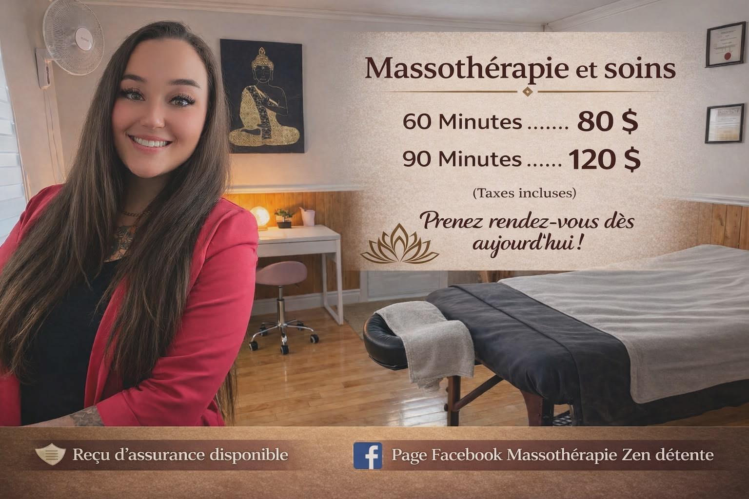 massothérapie zen détente