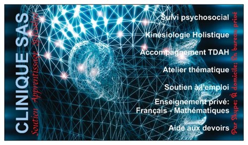 Clinique SAS Soutien / Apprentissage Spécialisé