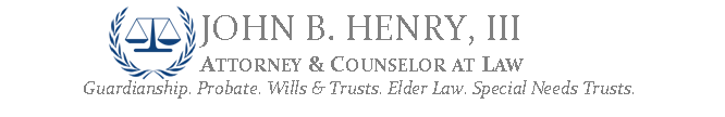 John B. Henry, III, Attorney & Counselor at Law