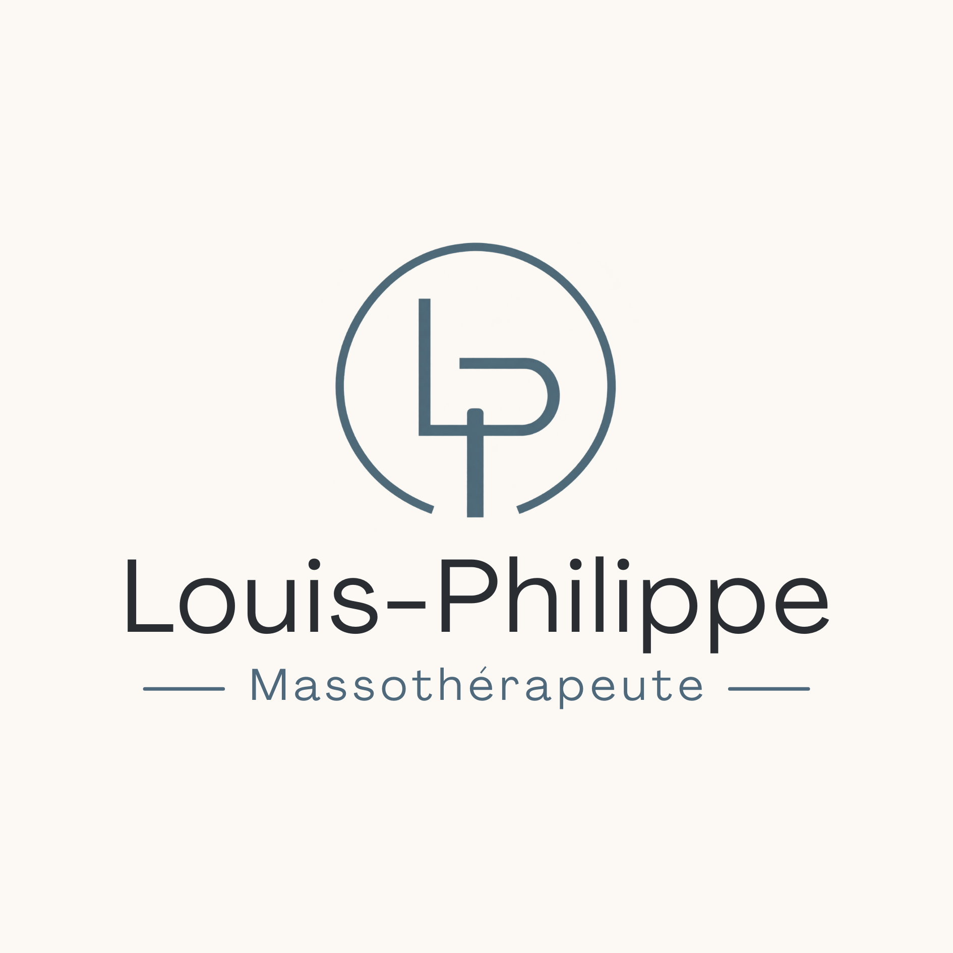 Louis-Philippe Viens, Massothérapie à domicile