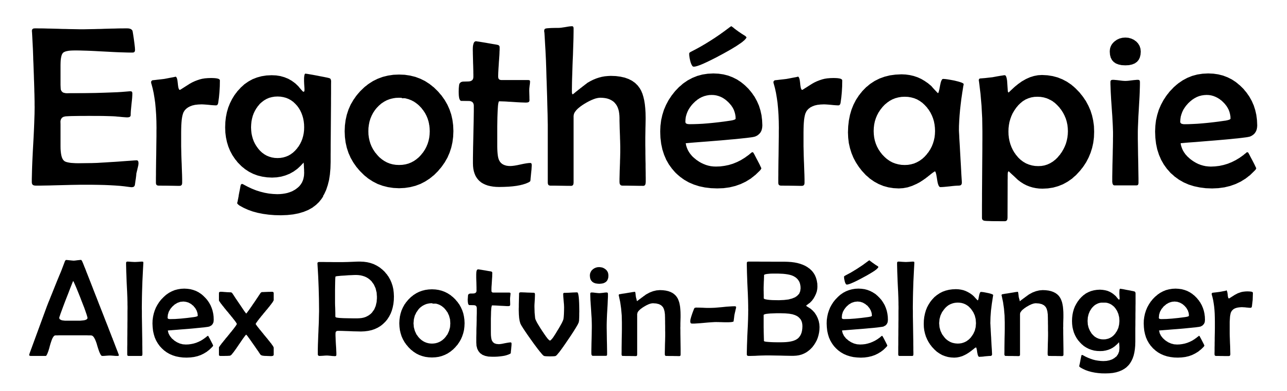 Alex Potvin-Bélanger ergothérapeute
