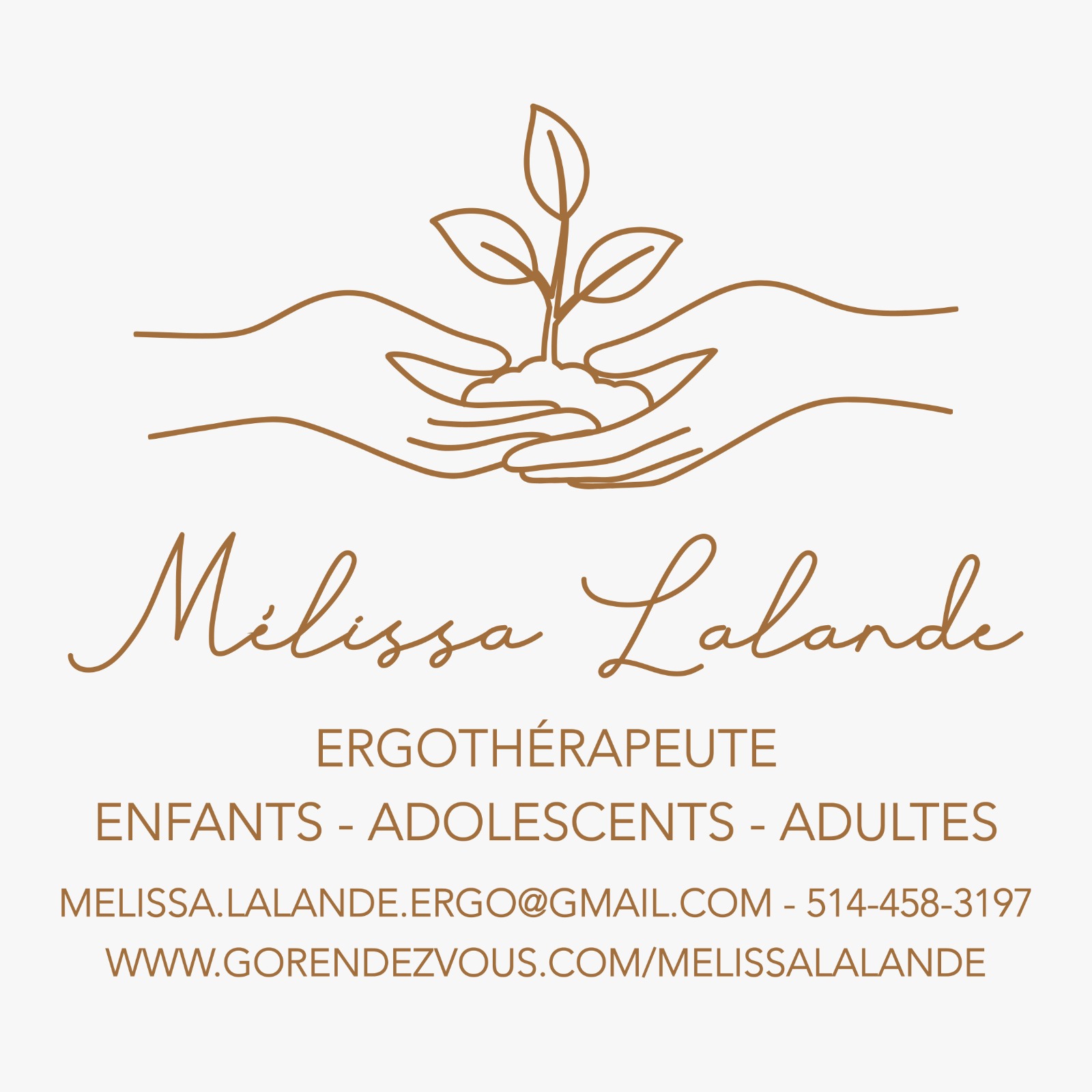 Mélissa Lalande - Ergothérapeute