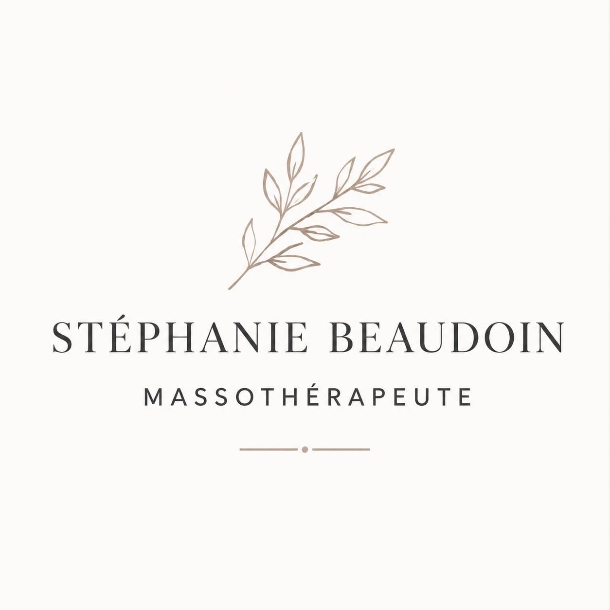 Stéphanie Beaudoin . Massothérapeute