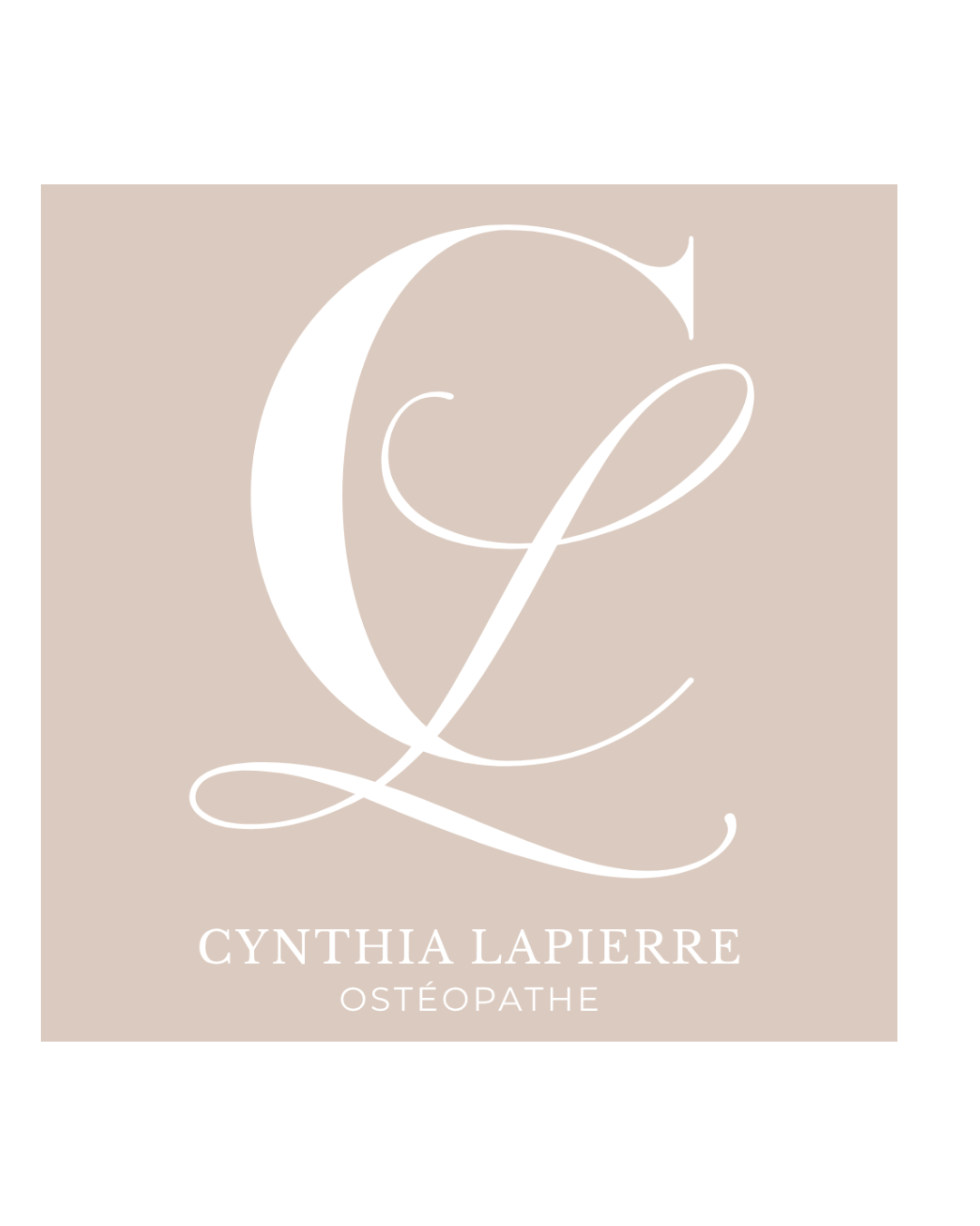 Cynthia Lapierre Ostéopathe