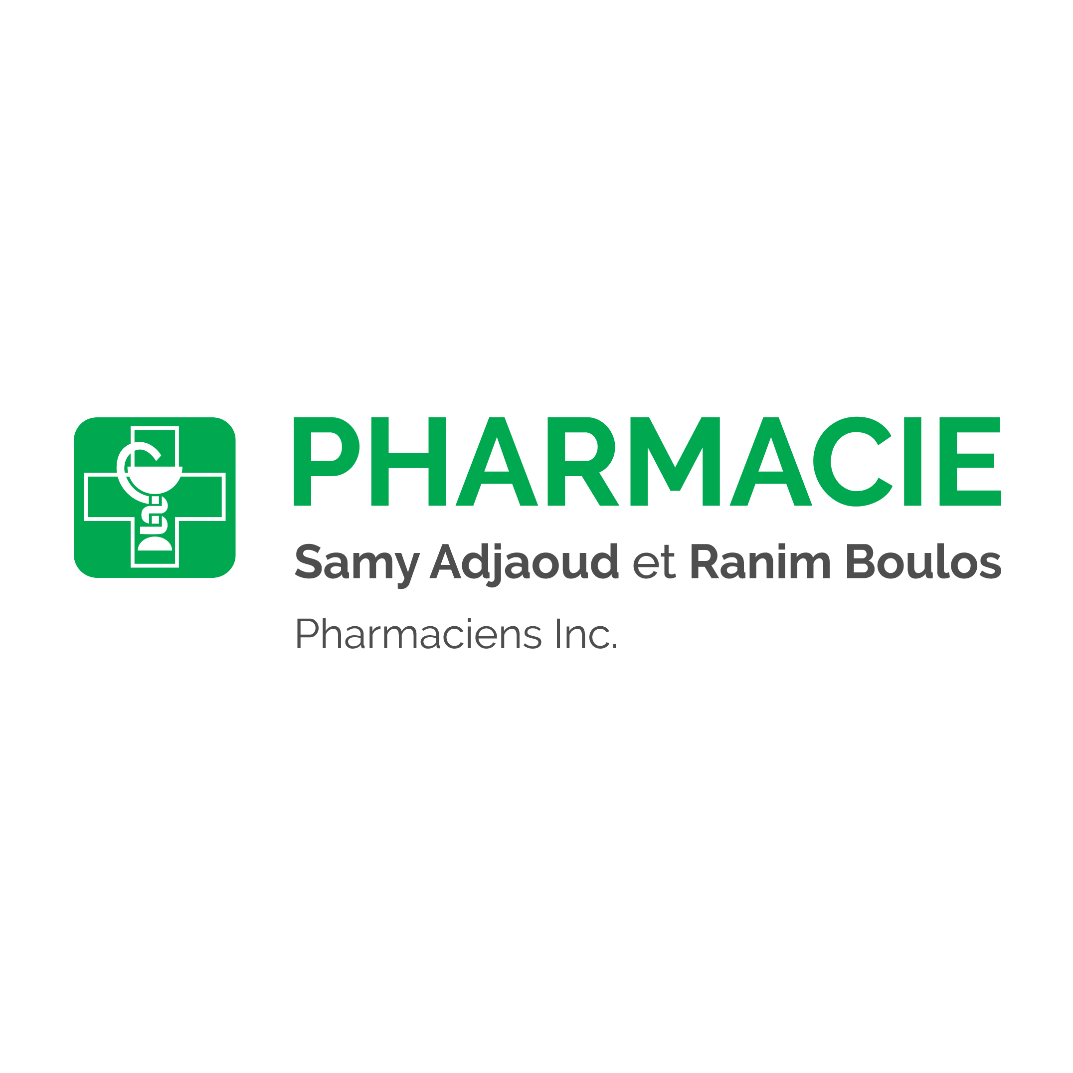 Samy Adjaoud et Ranim Boulos Pharmaciens Inc.