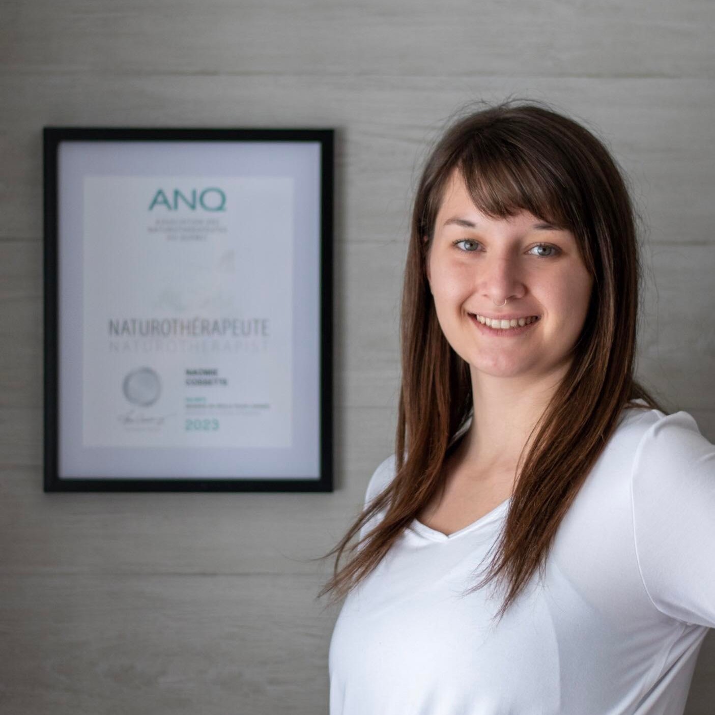 Naomie Cossette, Naturothérapeute