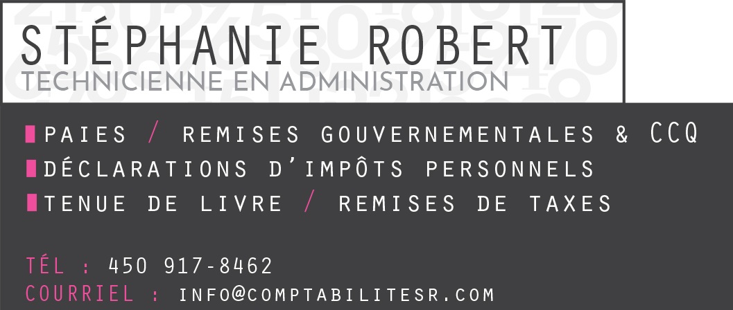 Stéphanie Robert tech en administration